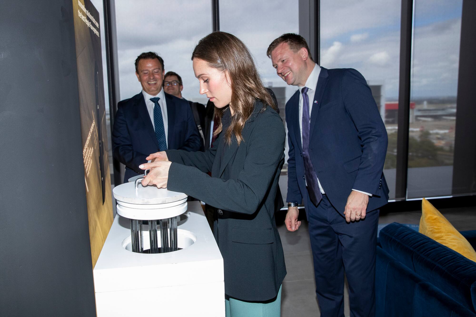 PM Sanna Marin and UltraRope