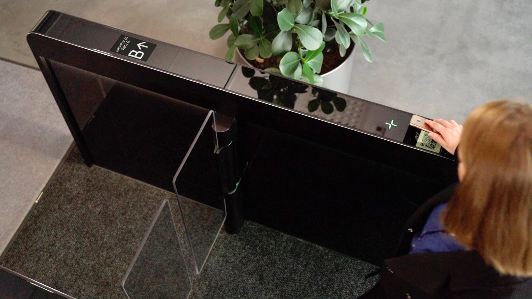 KONE Turnstile 50 is ideal for offices, airports, and multifunctional buildings.