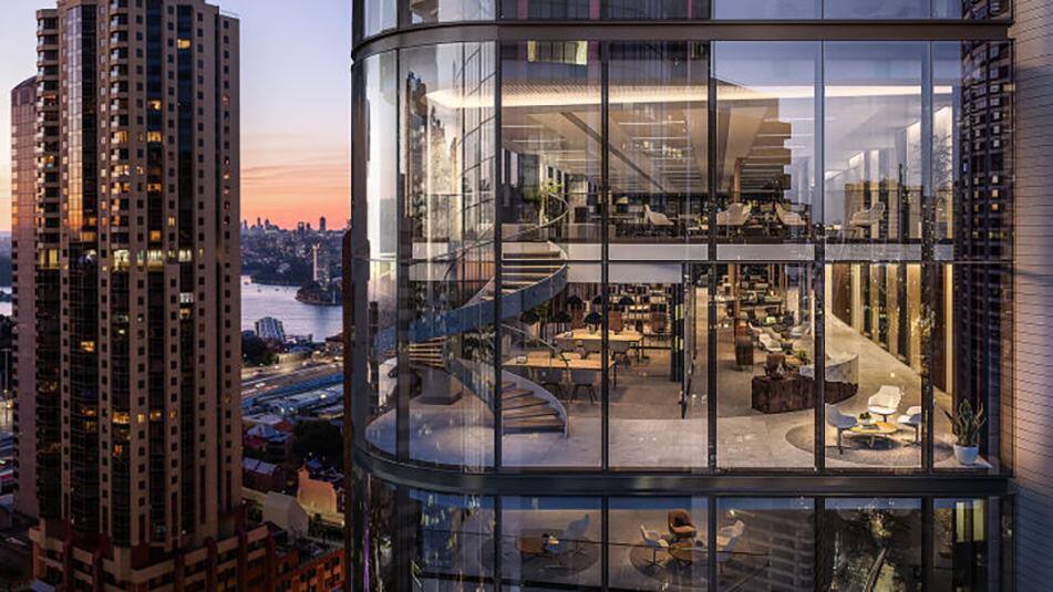 The Poly Centre building in Sydney, Australia exemplifies an incremental, sustainable move into an urban future.