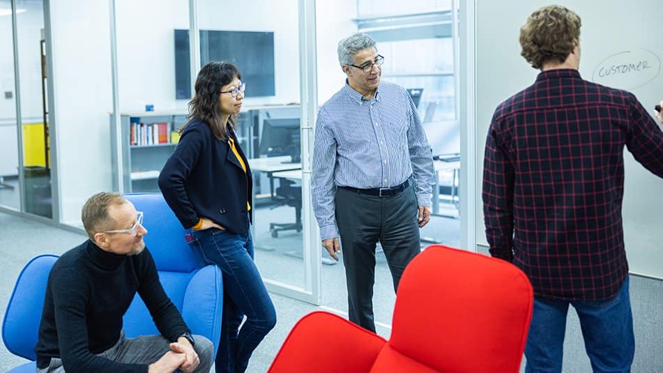 Collaboration with internal and external partners leads to industry-changing solutions.